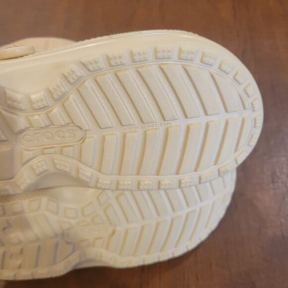 Crocs Classic Lined Neo Puff Boot Bone Dusty Pink Mens Sz 5/Womens Sz 7 206630 - Picture 10 of 12